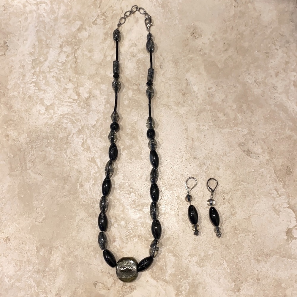 Fashion Earring & Necklace Set